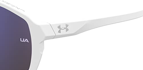 Under Armour Men's Gameday/G Shield Sunglasses, Matte White, 99Mm, 1Mm #TOP6