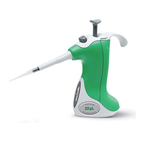 Vistalab Technologies 1157-0025 Ovation Fixed Volume Pipettors, Single Stroke, 25 uL