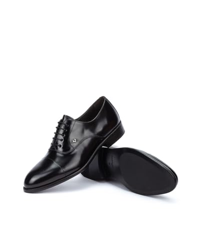 Martinelli Para Hombre. 1691-2856T Zapato De Piel Arlington Negro (42), Plano, Cordones, Fiesta, CláSico - 5