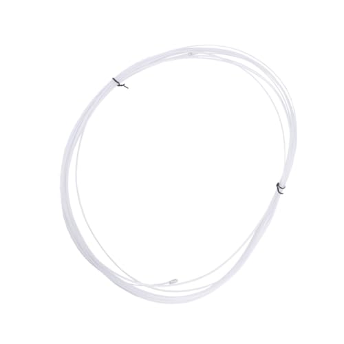 Mipcase Enhebrador De Alambre Eléctrico Blanco 15 M, Herramienta Manual De Roscado Para Electricistas, Guía De Hilos Resistente Para Instalación y Mantenimiento Eléctrico, 1 Unidad