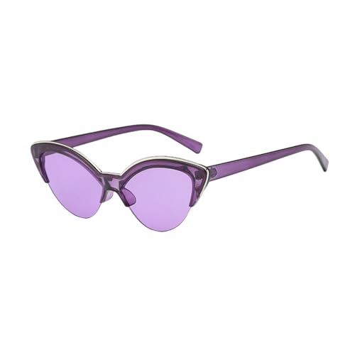 Lunettes de soleil œil de chat vintage dégradé pour femme