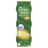 John West Tuna Chunks In Sunflower Oil Pole And Line 3 X 80G