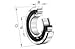 FAG NUP311-E-M1 CYLINDRICAL ROLLER BEARING
