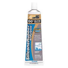 WHITE LIGHTNING Caulk - Clear 3 FL OZ Tube - 09023 miniatura 1