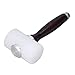Nylon Leather Carving Hammer, Leathercraft Mallet, Nylon Wood Handle Hammer, Comfortable Grip, Efficient and Labor Saving Operation for Leather Carving, Cutting, Punching