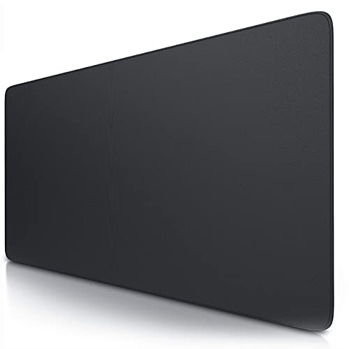 CSL - Alfombrilla de ratón XXL 800x400mm - Superficie de Cuero PU, Parte...