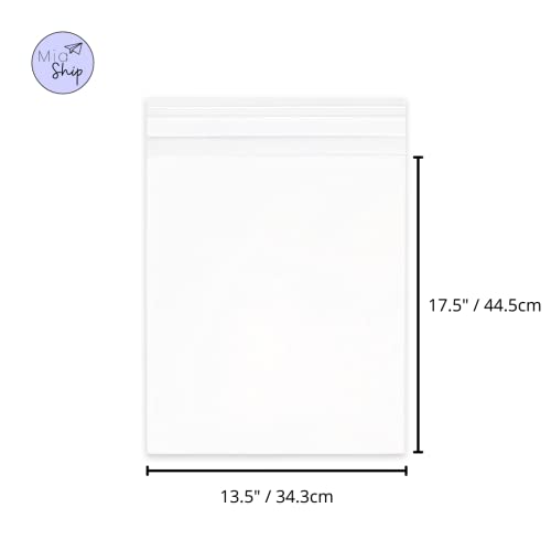 MIASHIP Clear Cellophane Bags 13.5x17.5 Inch Resealable Cello Plastic Bags for Gift Wrapping Sweet Bags, Cookie Bags - Image 2