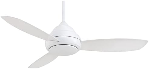Minka-Aire F517L-WH Concept I 52 Inch Ceiling Fan with Integrated 14W LED Light in White Finish