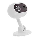 Connexion audio bidirectionnelle : la caméra intègre un interphone en temps réel, offrant une interaction vocale directe avec votre caméra pour animaux ou bébé grâce à un moniteur, pour une parentalité sereine. caméra d'intérieur pour chien, caméra pour chambre