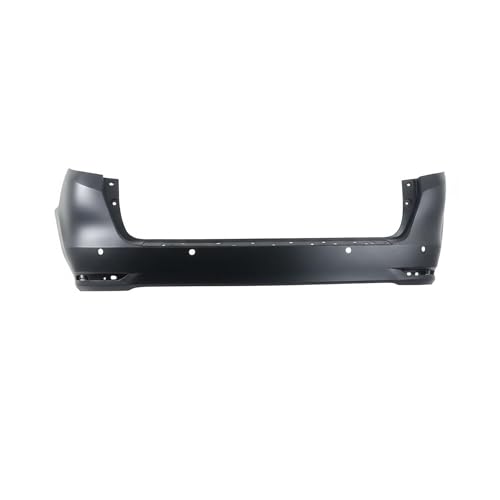 Image of FitParts Compatible with Honda Odyssey 2018-2024 Rear Bumper Cover | Primed, With Parking Sensor Holes, Ready to Paint, OEM 04715THRA10ZZ, HO1100304