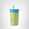 Owala Kids Insulation Stainless Steel Tumbler with Spill Resistant Flexible Straw, Easy to Clean, Kids Water Bottle, Great for Travel, Dishwasher Safe, 12 Oz, Blue and Light Green (Turtley Awesome) #5