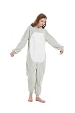 AnmHIwcte Unisex Adult Koala Onesie Funny Halloween Pajamas Animal One Piece Christmas Cosplay Costumes