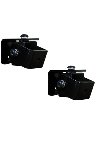 Image of SM Proplus - Speaker Wall Mount - Bracket 2 Nos for M4 / M5 / 1 /4'' x 20UNC Thread Hole /Keyhole Speakers - with Flexible Positioning Angle (Pack of 2)