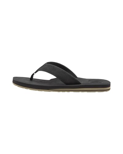 Image of Volcom Men's Victor Sandals - Water-friendly Flip Flops With Comfort Foam Footbed