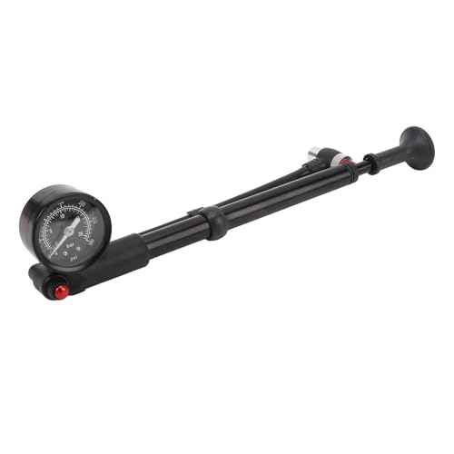 Bomba de Choque de Bicicleta, Bomba de Choque de Alta Pressão 300PSI Bomba de Choque de Garfo Diante