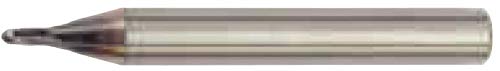 Image of WIDIA Hanita 7N0104002RJ Vision Plus Micro 7N01 HP Hard Material End Mill, 4 mm Cutting Dia, Carbide, TiAlN Coating, RH Cut, Straight Shank, 2-Flute