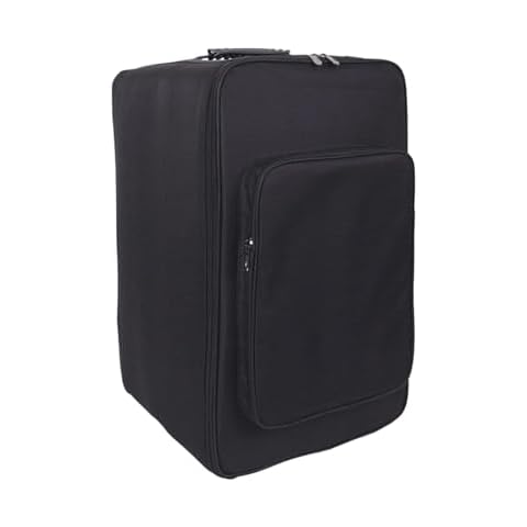 Tachiuwa Cajon Bag Cajon Box Drum with Carrying Grip Front Pocket Storage Pouch Oxford Cloth Drum Storage Bag Cajon Bag Backpack Cover