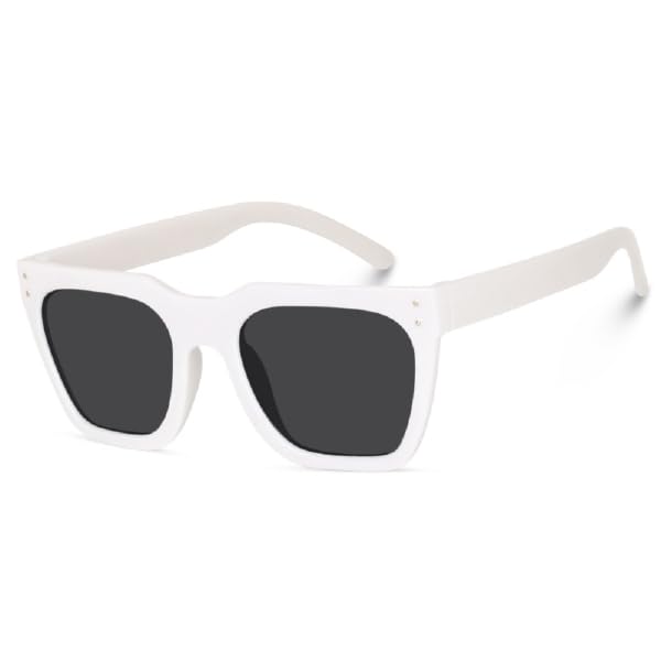 shadify Unisex Premium White Oversized Sunglasses | UV Protected | Luxury Fashion Eyewear-picture-27