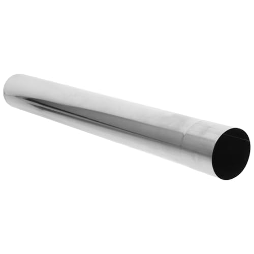 Milisten Tuyau De Poêle à Bois Tube De Cheminée Rallonge Acier Inoxydable pour Poêle De Camping Adapté pour Réchauds Et Tentes pour Ventilation