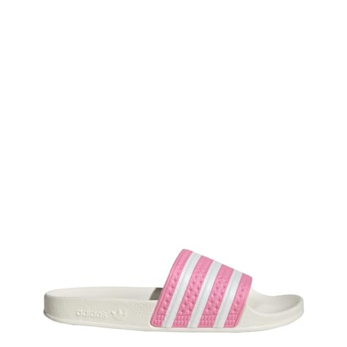Image of adidas Womens Adilette Slide Casual Sandals Casual - Orange