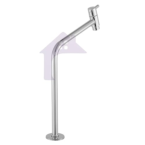 Torneira Para Pia de Banheiro Slim Link 3030 Bica Alta Cromada 1/4 Volta Oliveira