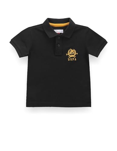 U.S. POLO ASSN. Boy's Solid Regular Fit Polo T-Shirt