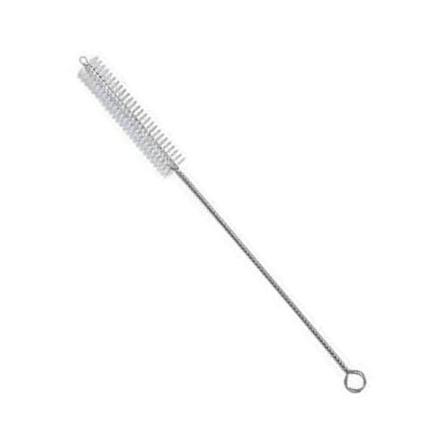 Image of NYRWANA Straw Cleaning Brush Long | Straw Cleaning 360 Degrees Rotation Long Handle Brush | Steel Wash Drinking Pipe Straw Brushes Brush Cleaner