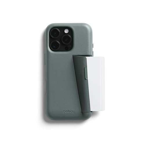 Bellroy Phone Case – 3 Card Per Iphone 16 Pro (Custodia Per Iphone In Pelle, Portafoglio Per Telefono) - Agave