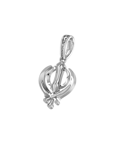 Symbole sikh Khanda pendentif argent 925 Mtrolls cadeau spirituel