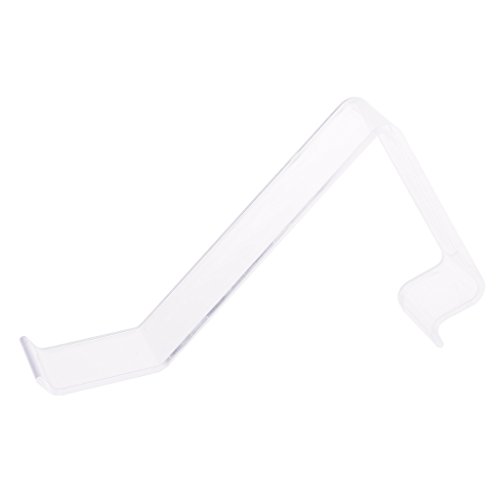 Yuly L Shaped Shoe Tray Clear Plastic Shoes Ract Stand Shelf Display Rack for Home Bedroom Dormitory Closet Storage Holder Shoe Storage Organizer