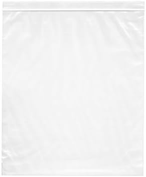Large Ziplock 13x15, 2.5Mil Resealable Zipper Jumbo size Plastic 2Gallon Storage Poly Bags by VADUGAVARA (200)