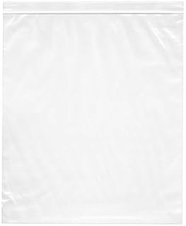 Large 13x15, 2.5Mil Resealable Zipper Jumbo size Plastic 2Gallon Storage Poly Bags by VADUGAVARA (50)