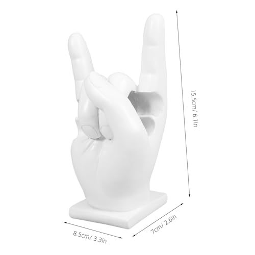 Soporte para baquetas de batería Abaodam blanco miniatura 3