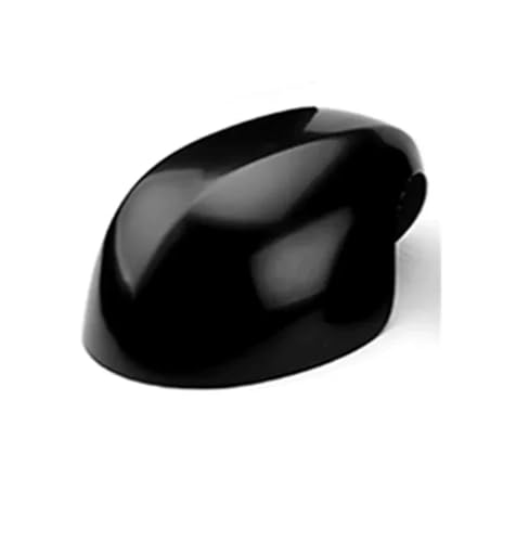 自動交換用左右リアミラーカバーシェルキャップハウジング Mini Cooper F54 F55 F56 F57 F60 2020 2021 2022 2023 2024に適合(Black no hole R)