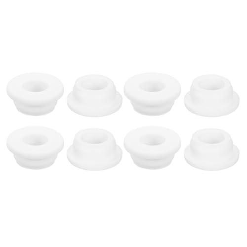 Œillets en silicone blanc uxcell haute résistance mécanique pour perforation de 25 mm