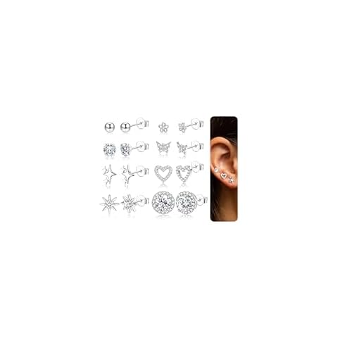 Boucles d'oreilles KRFY Zircon Cubique Cover
