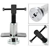 Jecr Brake Caliper Piston Rewind Tool - Right Handed Thread Compression Dual Pin Break Caliper Piston Rewind Tool for Disk Brake Pad Replacement