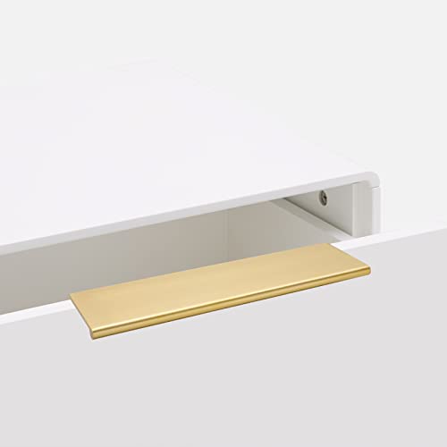 Image of Goldenwarm 10 Pack 5in Finger Edge Pulls for Gold Drawer Pulls