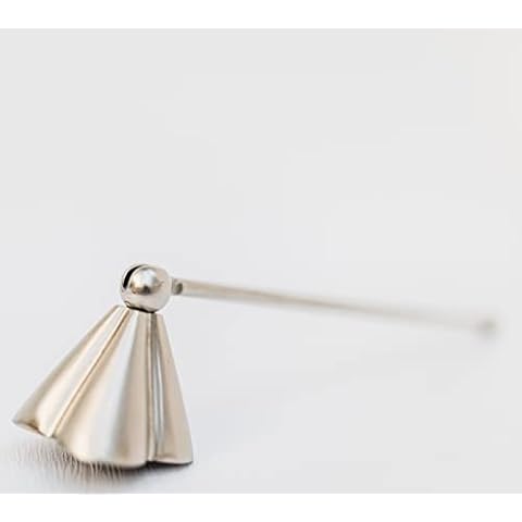 James & Co Luxury Silver Candle Snuffer Cover