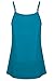 BEPEI Long Tank Tops for Women,Ladies Top and Blouses Girls Cute Dressy Cami Tank to Wear with Leggings Strapless Sccop Neck Trendy Party Tunics Boutique Clothing Maternity Shirts Turquoise M,