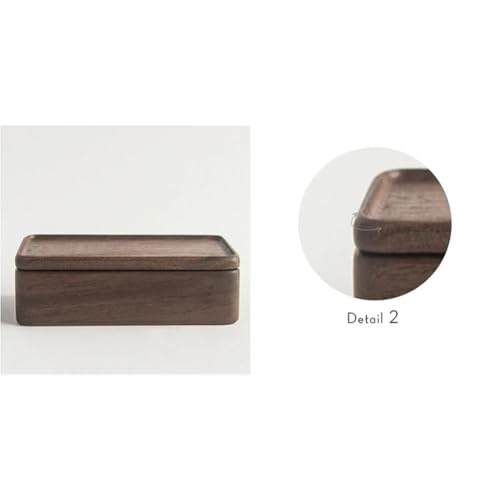 Boîte à bijoux en bois mini pour voyage et bagues - 6