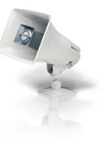 Valcom SIP Paging Horn with Long Line Extender VIP-130AL-GY-IC by Valcom