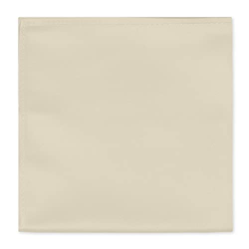 Image of Jacob Alexander Men's Pocket Square Solid Color Handkerchief