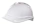 Produktbild MSA V-Gard 200 Helm EN397 mit Belüftung und Drehradregelung FasTrack - Bauarbeiterhelm Arbeitshelm Schutzhelm Baustellenhelm, Farbe: weiss