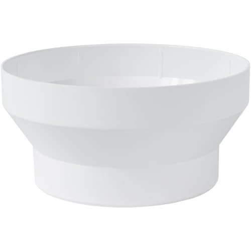 Vent Systems Kanal Reduzierstück Adapter Verbinder Fitting Rohr Erhöhung Reduzierstück Konus für HVAC Lüftungssysteme ABS Kunststoff PVC Rohr (100 mm bis 125 mm)