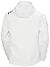 Helly-Hansen Crew Hooded Midlayer 2.0 Waterproof Jackets for Men with Insulated Windproof Sailing Fabric and Packable Hood, 001 White - L