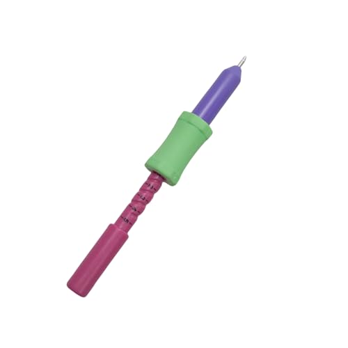 Embroidery Punching Needle Set 5 Gear Adjustable Embroidery Pen Beginner Punching Needle Embroidery Set for Stitching