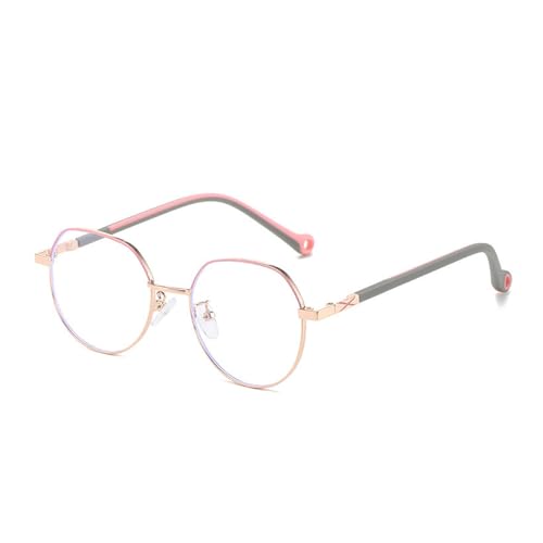 Lunettes de vue rondes métal sans ordonnance pour protéger les yeux du vent