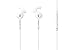 Samsung Eo-Eg920Bw White Headset/Handsfree/Headphone/Earphone With Volume Control Compatible with Galaxy Phones (Non Retail Packaging - Bulk Packaging)