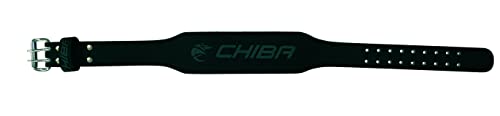 Ceinture en cuir Chiba Unisexe Black L de style minimaliste